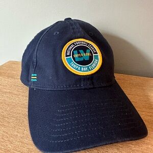 Super Bowl LIV Tampa Bay Florida NFL Football Adjustable Hat Navy Blue